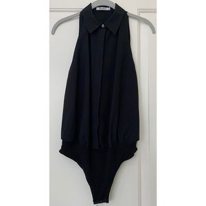 T by Alexander Wang Cotton Sleeveless Bodysuit